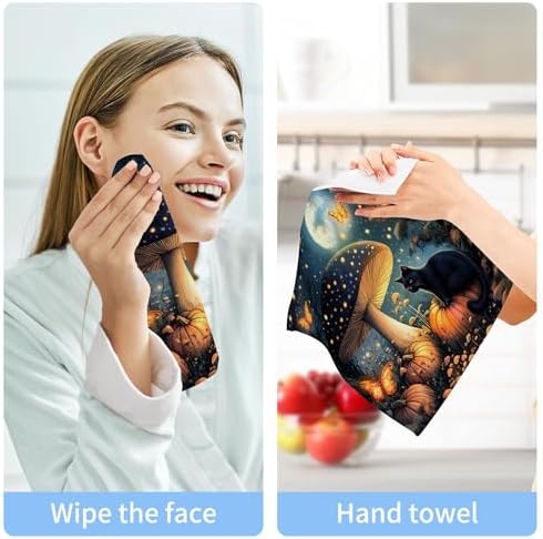 Mushroom Washcloth Set for Home Travel