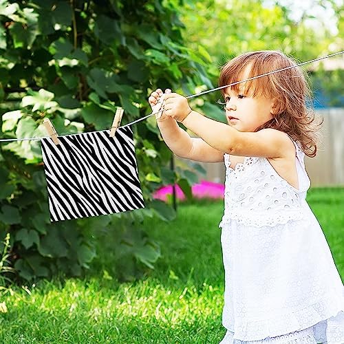 Zebra Stripe Washcloths Soft AbsorbentReusable for Face More