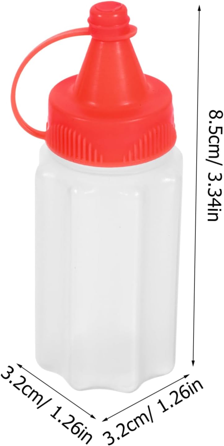 Hohopeti 4-in-1 Salad Dressing Squeeze Bottles