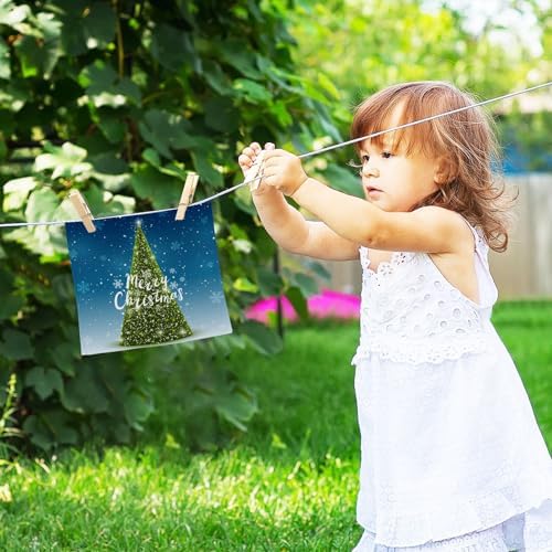 YETTASBIN Christmas Tree Washcloths 2 Pack