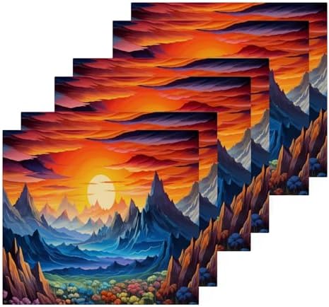 Nature Mountain Soft Washcloth 2Pack