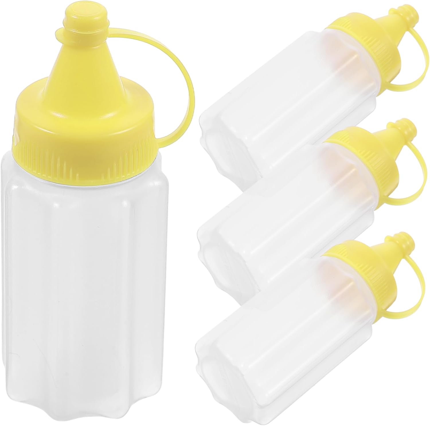 Zerodeko Squeeze Bottle Dispensing Condiments with Elegance