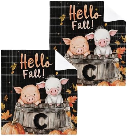Xigua Bamboo Cow Washcloth Set