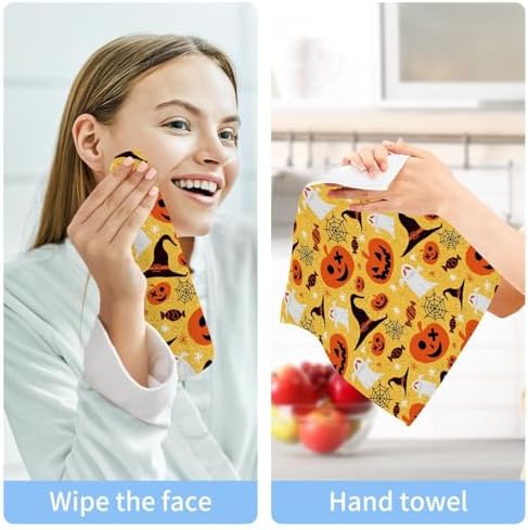 Halloween Ghost Washcloth Set