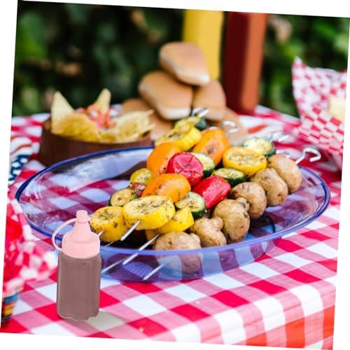 DECHOUSSturdy 4-Piece Cat Claw Squeeze Bottles 60mlEssential Kitchen Storage Gadgets