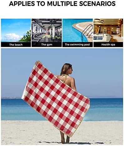 Merry Christmas Microfiber Towels Set for Bathroom