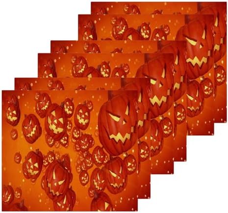 Halloween Pumpkin Washcloths Soft Reusable Durable for Babies Adults