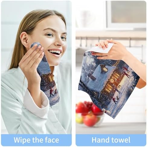 Quick-Dry Xigua Snow-Covered Washcloth Set
