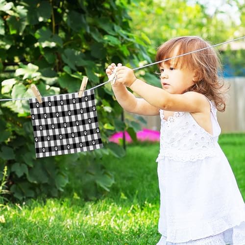 Reusable Plaid Towels for Dogs Babies