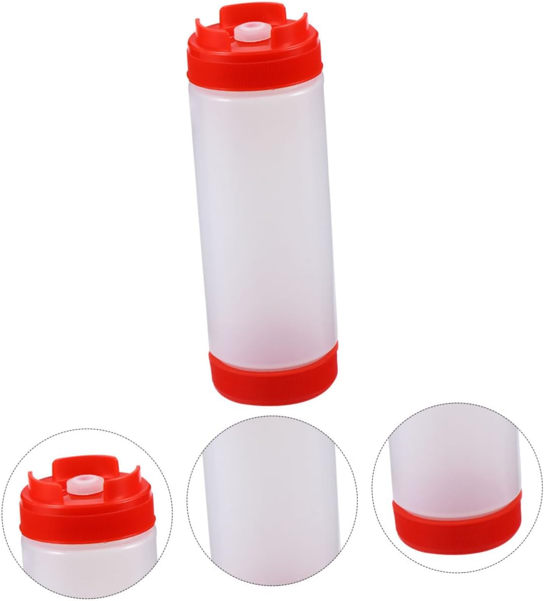 Alipis Double Headed Squeeze Condiment Bottles