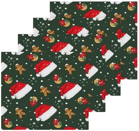 Xigua Christmas Hats Washcloth Set