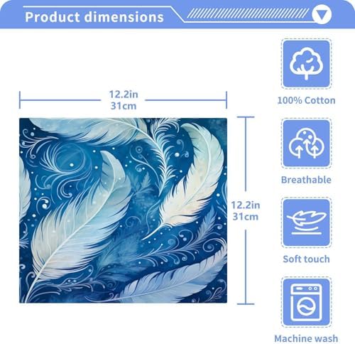 Adjustable Feather Washcloths for Babies Adults