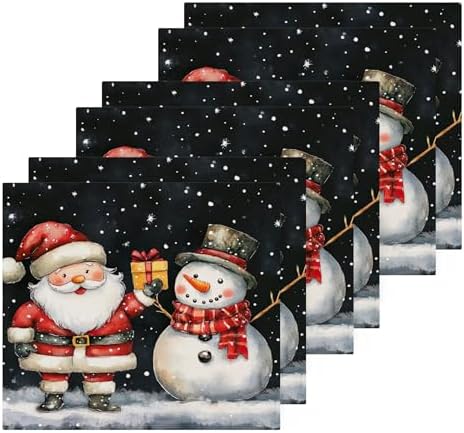 Xigua Cute Christmas Washcloth Set - Durable and Fun for Family