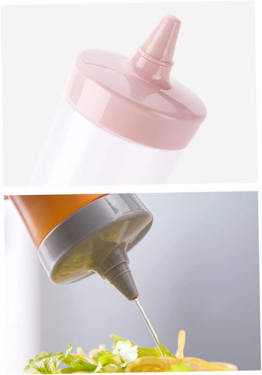 NAMOARLY 2 Pcs Reusable Condiment Squeeze Bottles