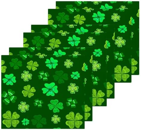 St Patricks Day Washcloths 2 Pack Soft Absorbent Cotton