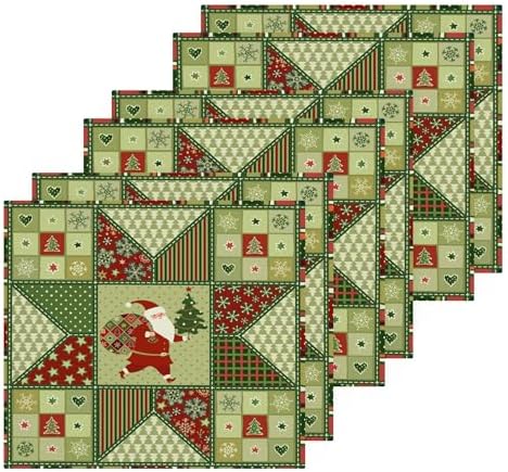 Xigua Christmas Santa Claus Washcloth Set