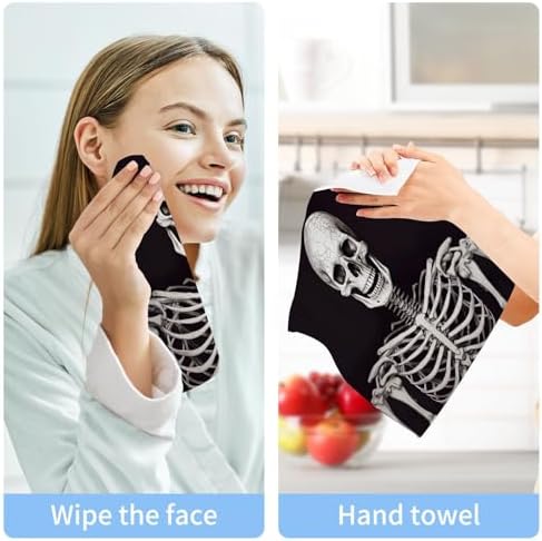 Perfect Essential Skeleton Washcloth Set for Face Hand