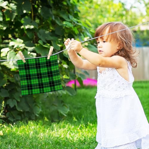 Reusable Buffalo Plaid Soft Cotton Face Towels
