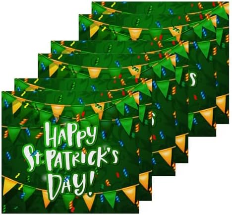 St Patricks Day Washcloth Set Soft Reusable