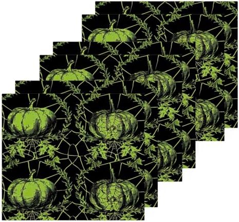 YETTASBIN Halloween Pumpkin Washcloths 2 Pack 1
