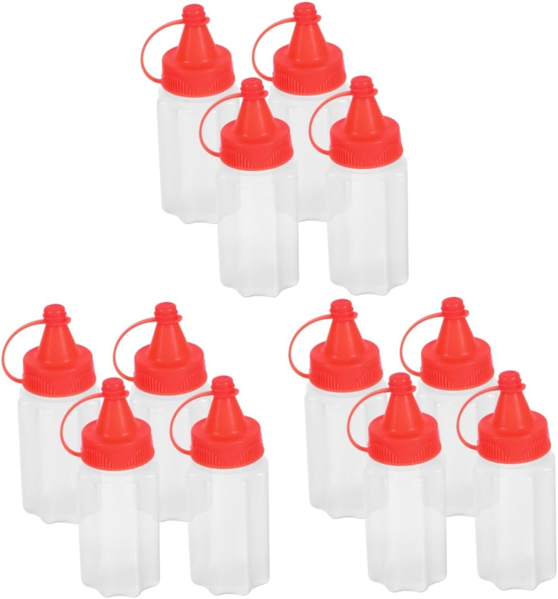 12-Piece Mini Ketchup Squeeze Bottles