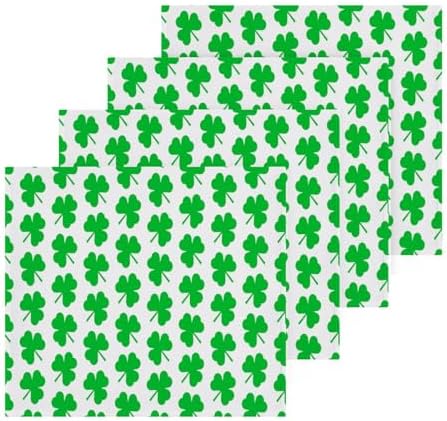 St Patrick Day Washcloths 2 Pack Soft Absorbent Cotton Towels