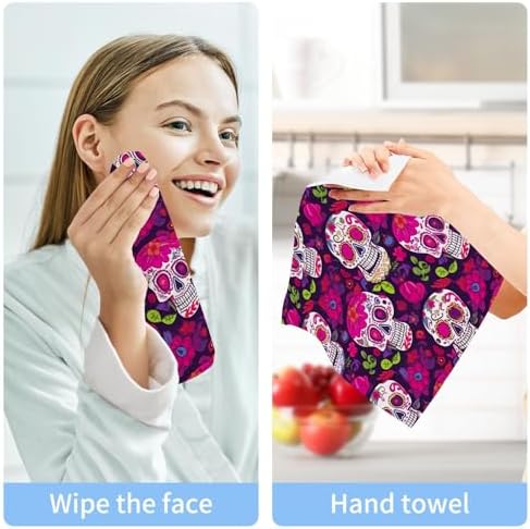 Smelly Soft Baby Skull Washcloth Set by Yettasbin
