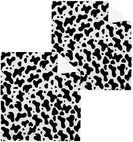 Masterpiece Cow Print Washcloth 2-Pack