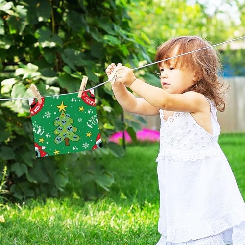 Xigua Christmas Santa Washcloth Set