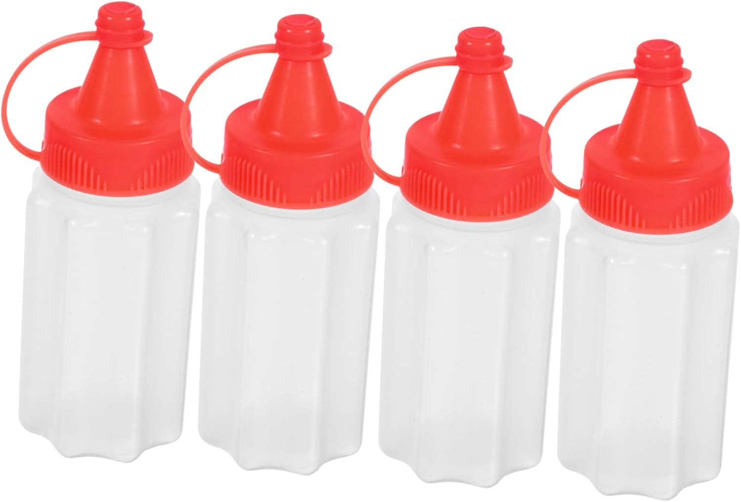 16 Pcs Mini Condiment Squeeze Bottles Set
