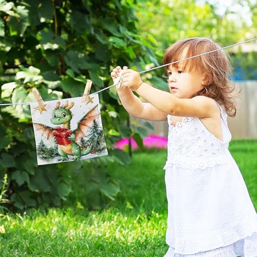 Cute Dragon Fast Drying Multi-Purpose Washcloth Set Perfect for Home Travel