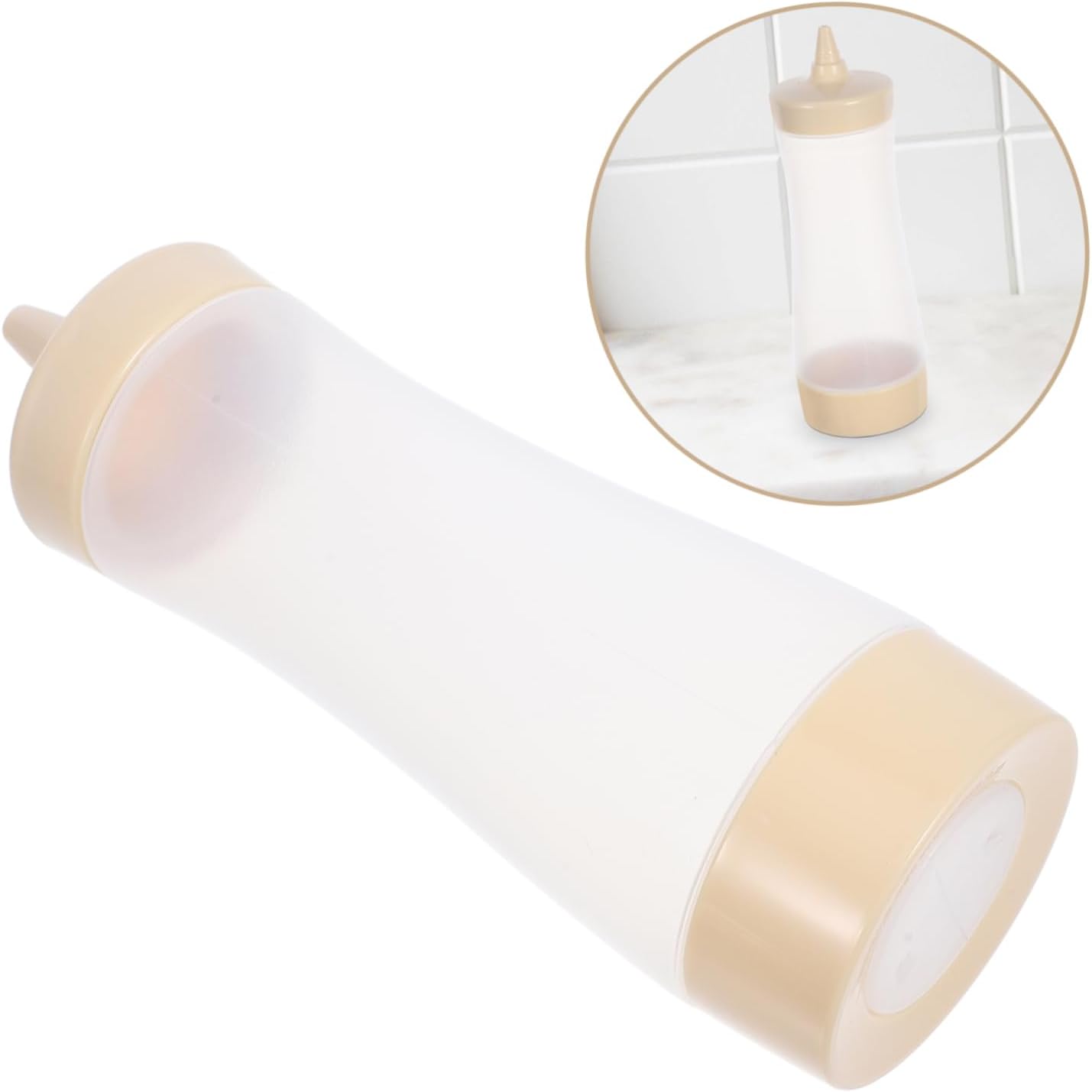 VOSAREA 3-Pack Condiment Squeeze Bottles