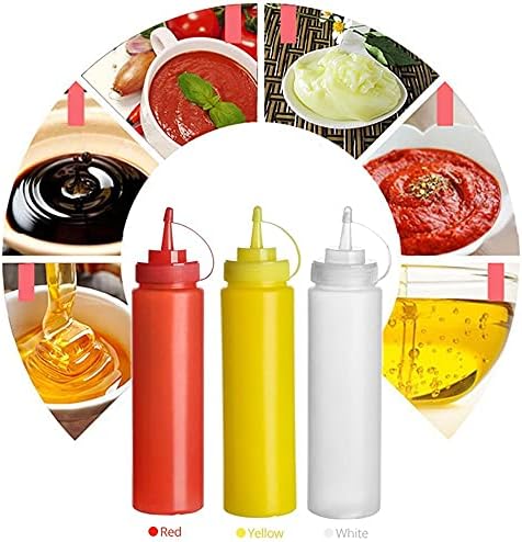 Sleek Durable Squeeze Bottles Make Mealtime Mess-Free