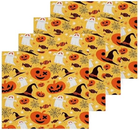Halloween Ghost Washcloth Set