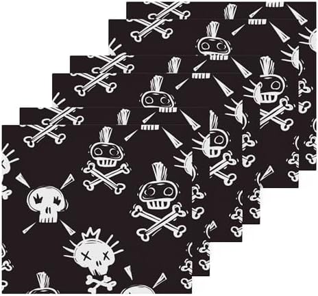 Halloween Spooky Washcloth Set for Faces Hands