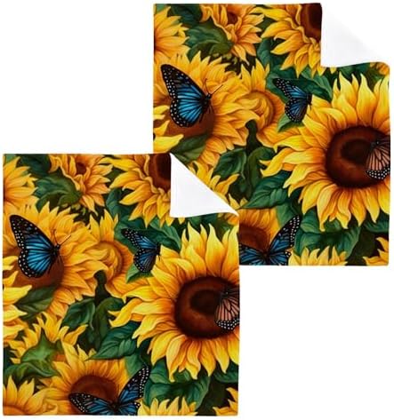 Sunflower Soft Washcloths