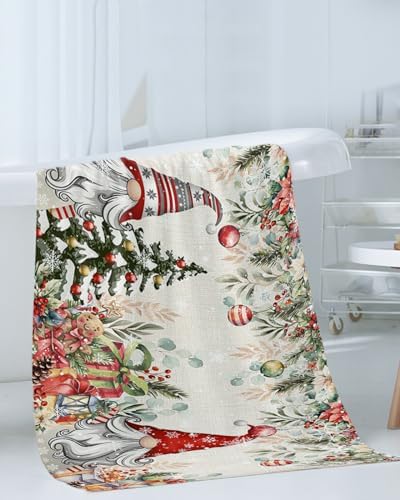 holiday surprisechristmas bath towel set 3-piece