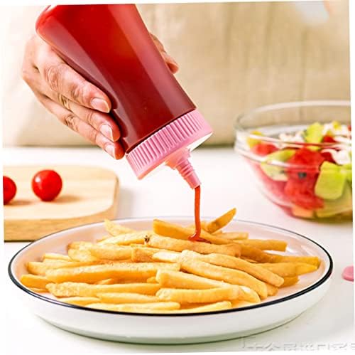 Condiment Squeeze Dispenser for Ketchup Mustard Salad Dressing Squeeze Bottle Kitchen Gadget