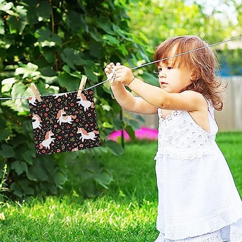 Perfect Size BABY CHARM Elegant Washcloth Set byYETTASBIN