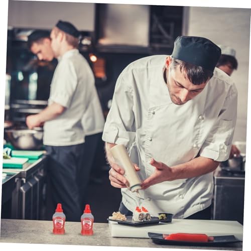 Zerodeko Mini Refillable Squeeze Bottles Cook Kitchen Visually