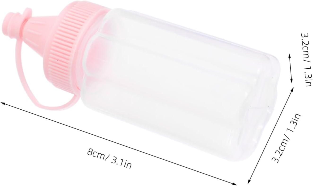4PCS 60ml Squeeze Bottles for Condiments