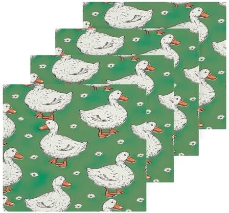 Cartoon Duck Washcloths 2 Pack Soft Absorbent