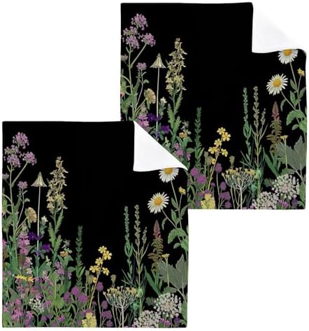 Herbal Wildflower Washcloth 2 Pack