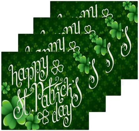 St Patricks Day Soft Cotton Washcloths