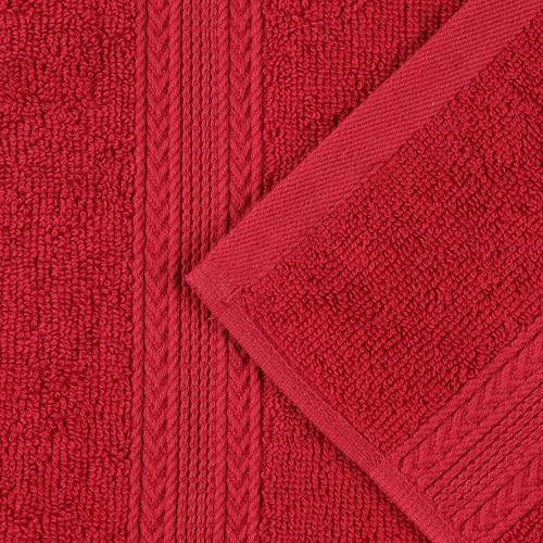 Eco-Friendly 2-Piece Bath Towel Set for Adults and Kids