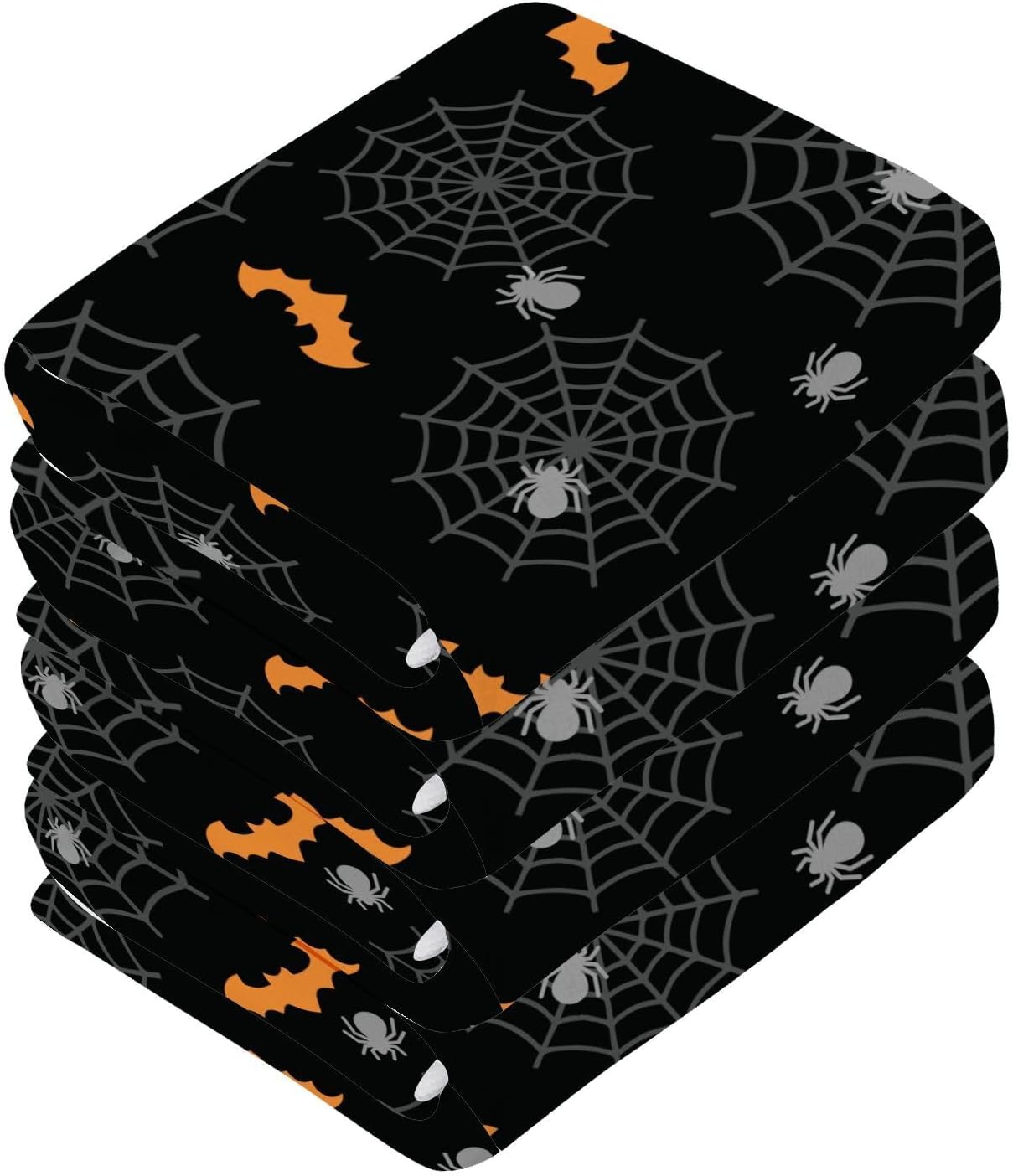 personalized Halloween Spider Washcloth 2-Pack