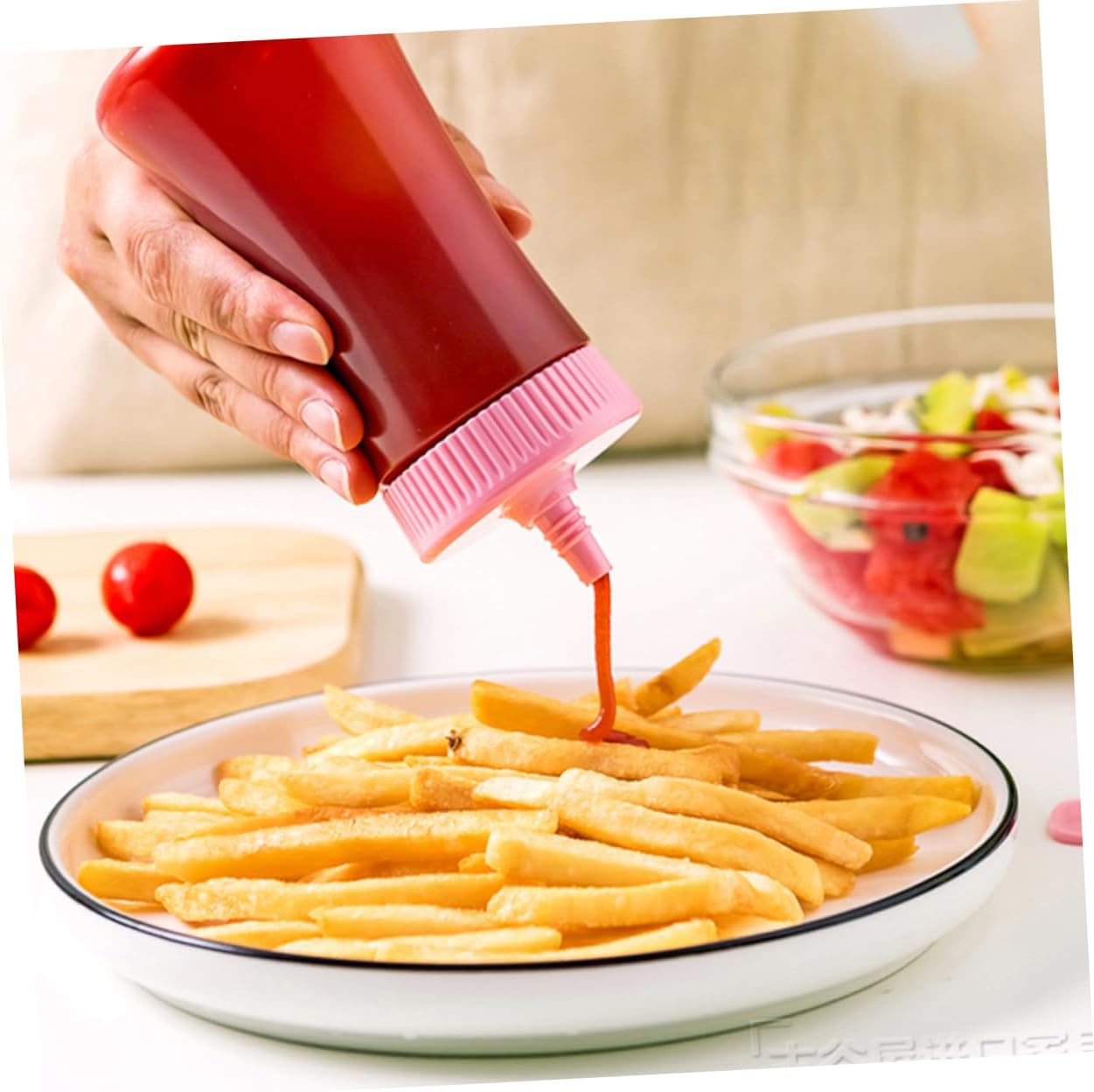 Eco-Friendly Condiment Squeeze Dispenser Set