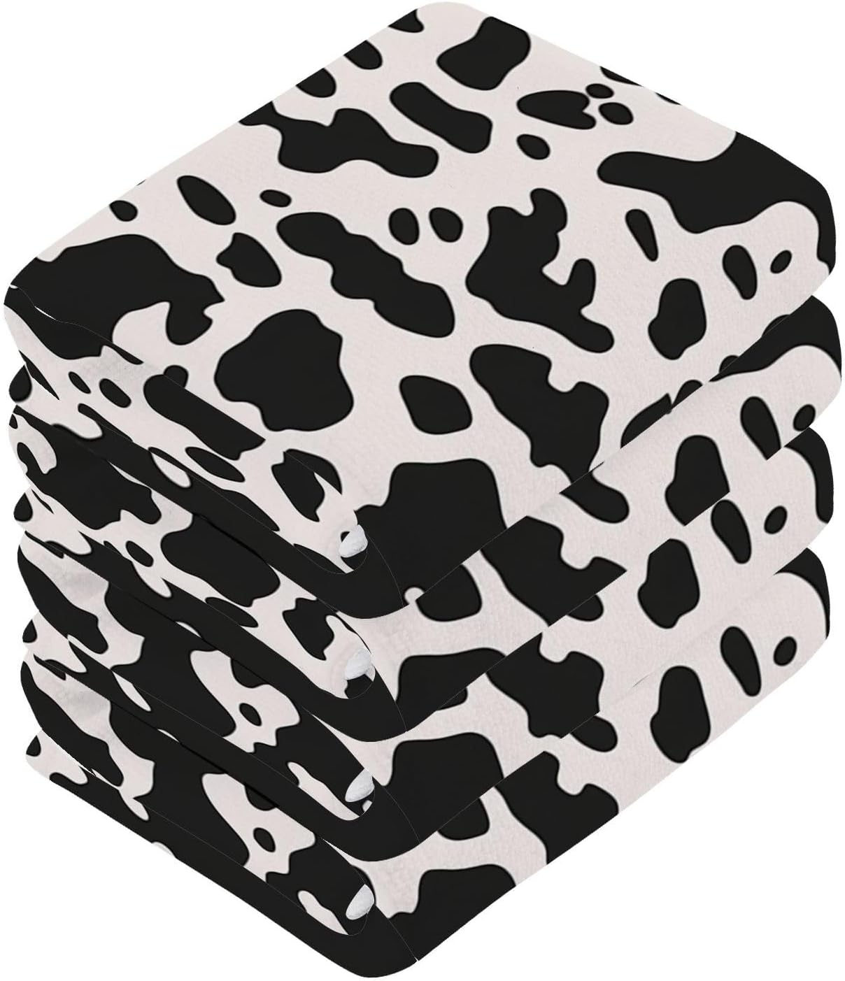 Cool Cow Print Washcloths 2 Pack
