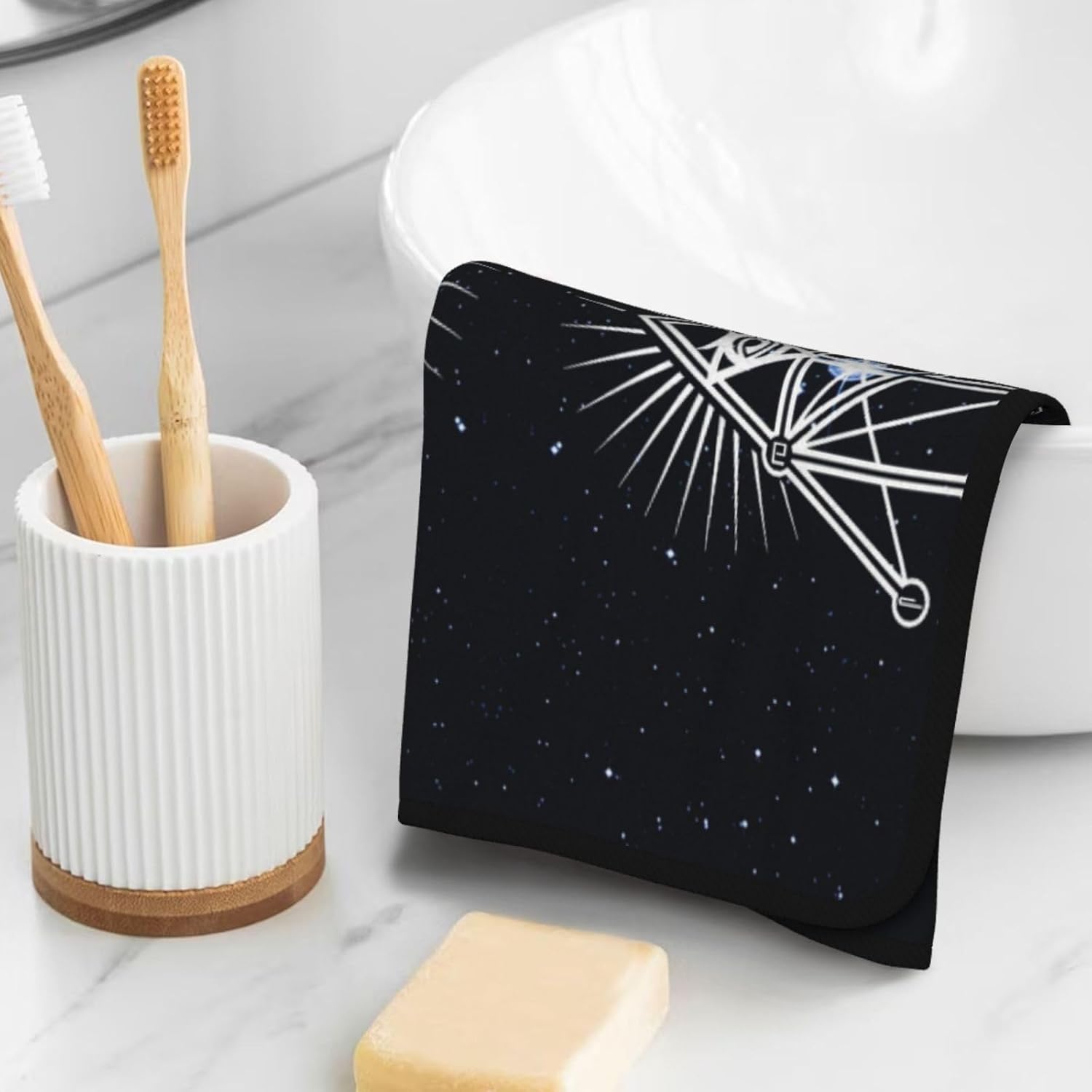 16X28 inch Soft Geometric Towels for Home Travel
