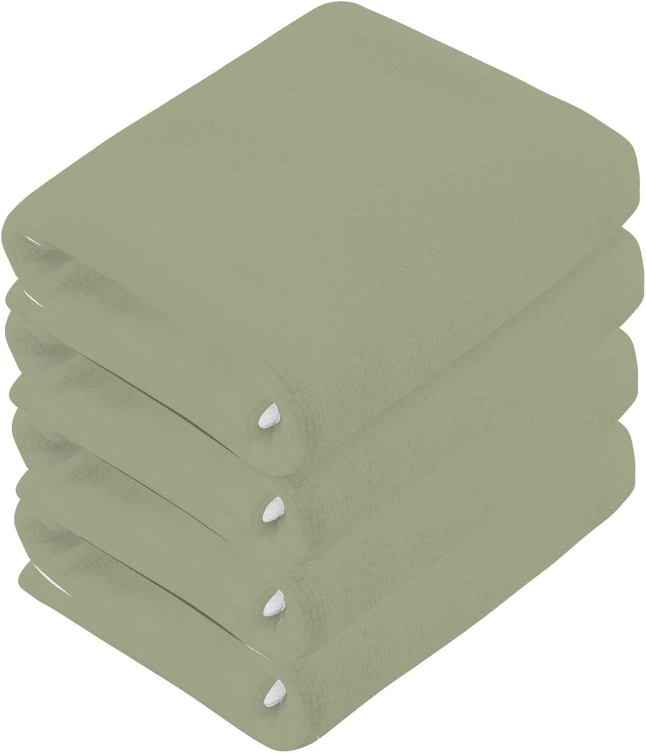 Sage Green Washcloths 12x12 Inch
